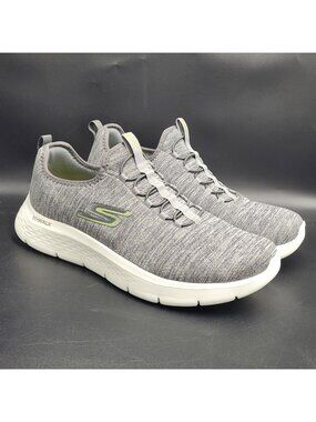 Skechers Go Walk Flex Ultra Walking Shoes Mens 12 "Extra Wide Fit" Comfort Gray